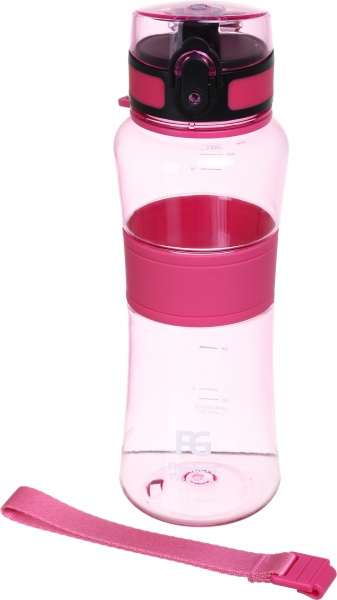 Пляшка для води Smart 550 мл рожевий Flamberg