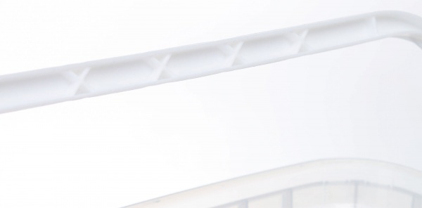 Ємність Poliplast прямокутний (харчовий пластик) 3 л прозорий 