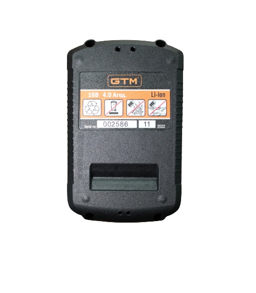 Батарея аккумуляторная GTM B18V/4Аh B18V/4Аh