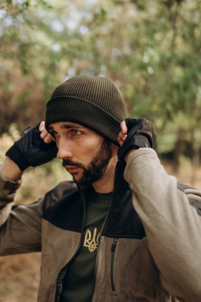 Шапка LOGOS 03-07-00-0002 р.one size хаки