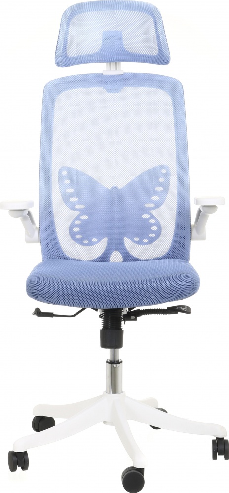 Кресло офисное Жасмін голубой