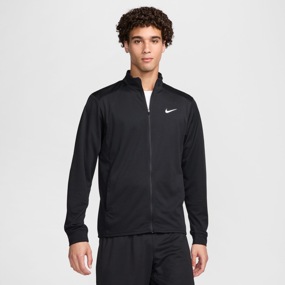 Джемпер Nike M NK DF TOTALITY KNIT JACKET FV8962-010 р.XS чорний