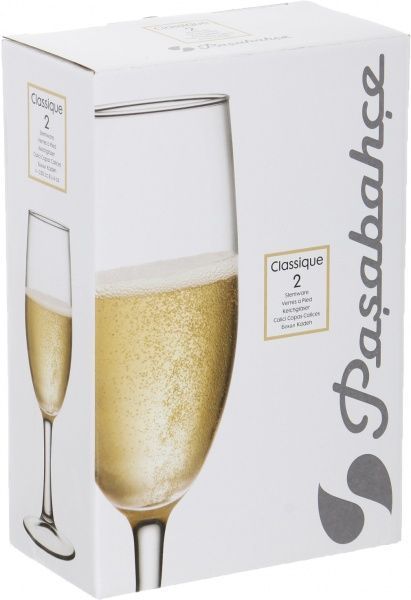 Набір бокалів для шампанського Classique 250 мл 2 шт. 440335В Pasabahce