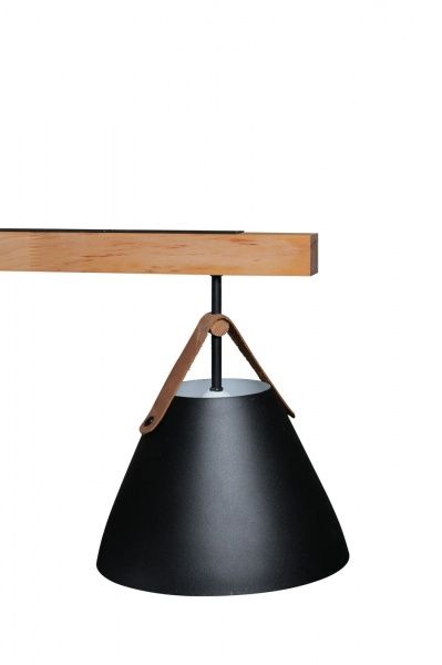 Підвіс Светкомплект LOFT RL 1000 D-260 leather WD 3x40 Вт E27 чорний 