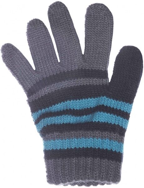 Варежки ДАЙС Zuczek р.14 сине-серый 