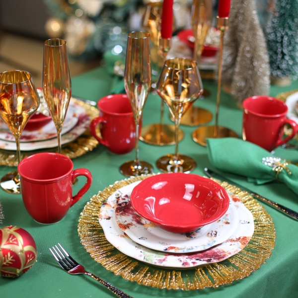 Чашка Tiffany Red 350 мл Porser Porselen