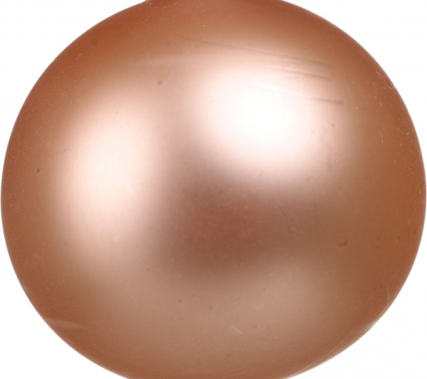 Шар новогодний одноцветная d 60 мм золотой .0161