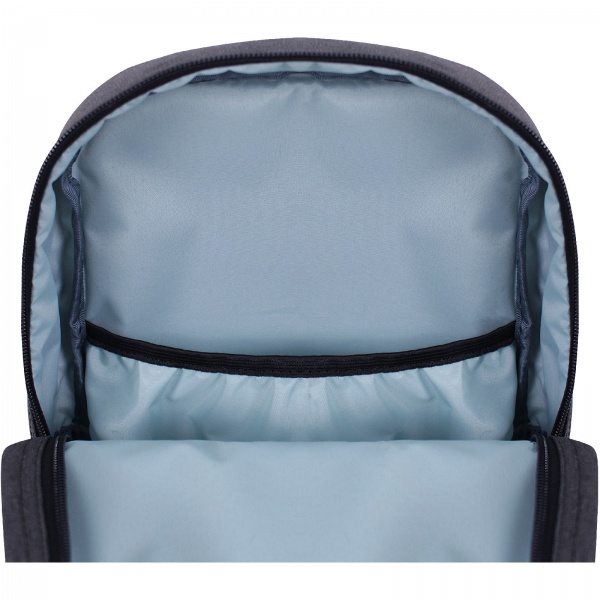 Рюкзак молодіжний Bagland Mini 8 л темно-сірий меланж (50869)