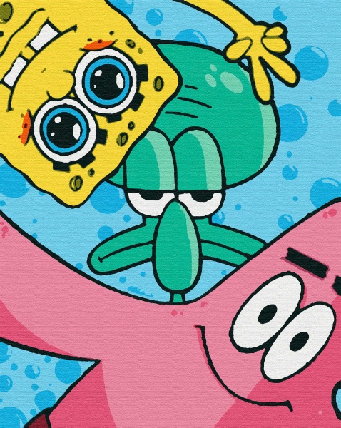 Картина по номерам На дне океана RB-0485 40x50 см Riviera Blanca 