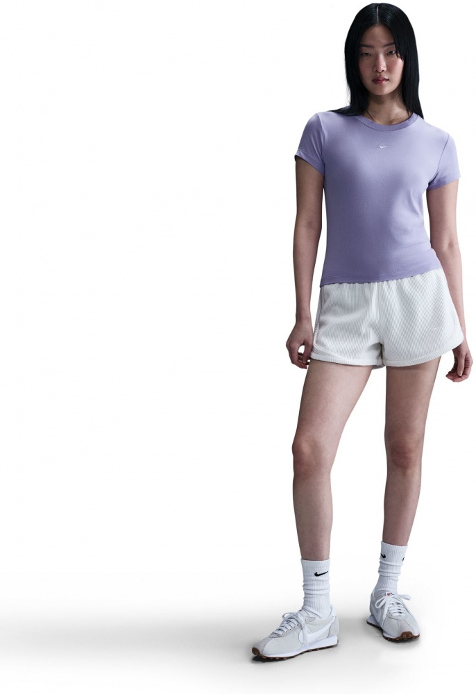 Футболка Nike W NSW NK CHLL KNT MD CRP FV5508-533 р.XS фиолетовый