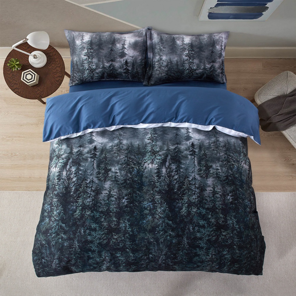 Комплект постельного белья Alaska 2 серый La Nuit