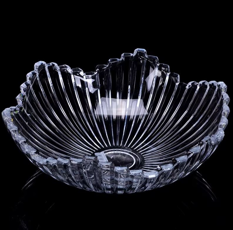 Блюдо сервировочное Fiora Liguria глубокое 28х10 см прозрачное