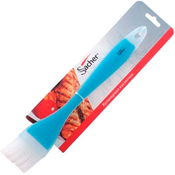Пензлик кондитерський Sacher бірюзовий