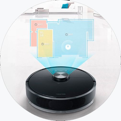 Робот-пылесос Roborock S652 Vacuum Cleaner black 