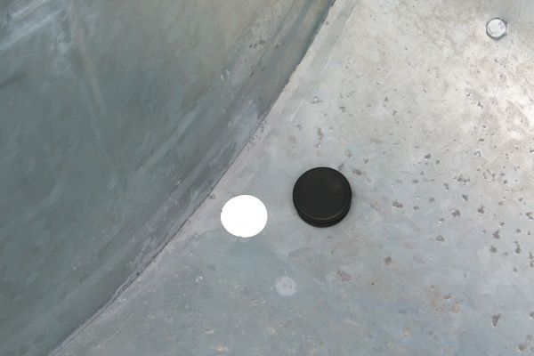 Контейнер для сміття сталевий оцинкований 1100 л