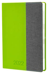 Щоденник датований зелений Optima A5 2022 O26148