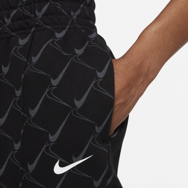 Штани Nike W NSW TREND PANT CF AOP SWOOSH DQ4509-010 р. S чорний