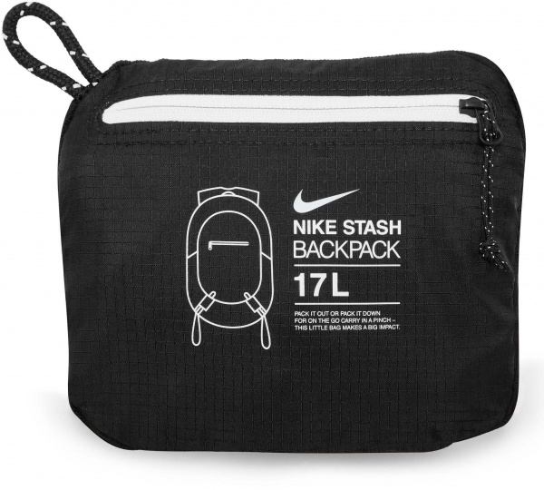 Рюкзак Nike Stash DB0635-010 17 л черный
