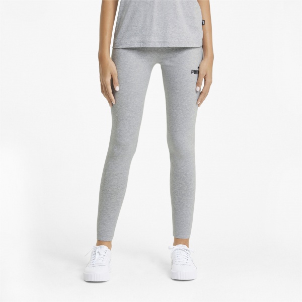 Лосины Puma ESS LEGGINGS LIGHT GRAY HEATHER 58683504 р.M серый