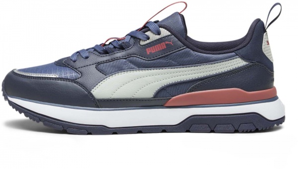 Кроссовки Puma R78 TREK NEW NAVY-FLAT LIGHT GRAY-INKY B 38072825 р.41 синий