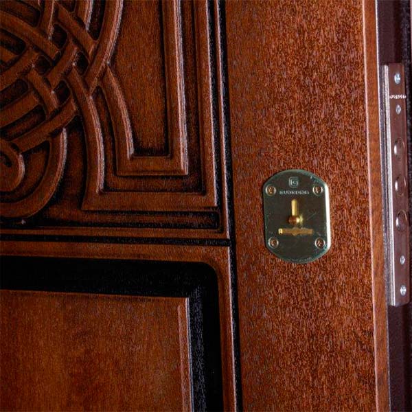 Дверь входная Мавіс № С-31+3Д дуб золотойпатина 2030x960мм правая