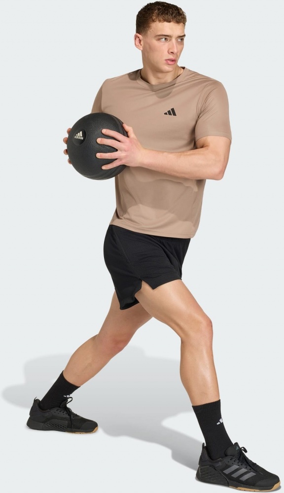 Футболка Adidas WE BAS T CHABRN KD5464 р.L коричневый