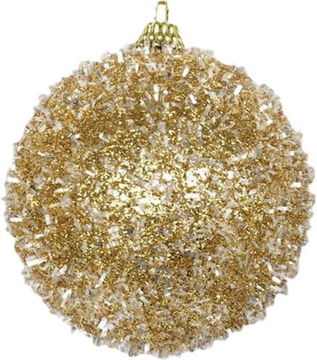 Куля пінопластова Пухнастик 8 см золотий