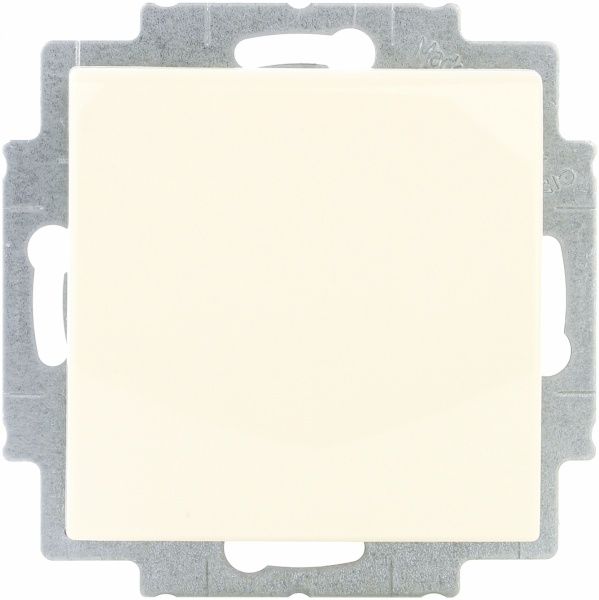 Розетка із заземленням ABB Basic 55 SCHUKO 2P+E 16 А 250 В без шторок з кришкою кремовий 20 EUK;20 EUK-92-507