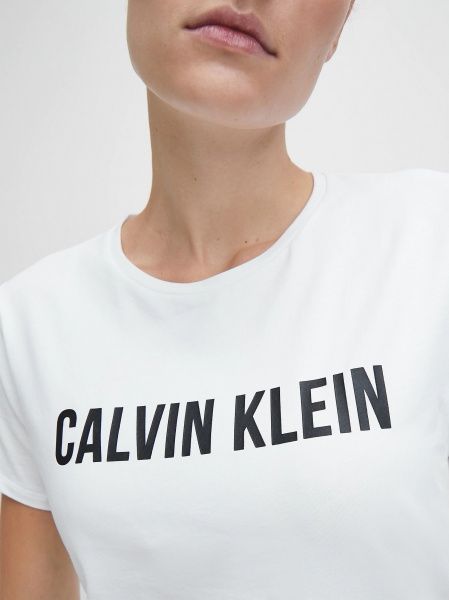 Футболка Calvin Klein Performance SS TEE LOGO 00GWF8K139-100 L білий