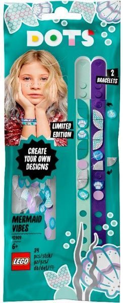Конструктор LEGO Dots Mermaid Vibes Bracelets 41909