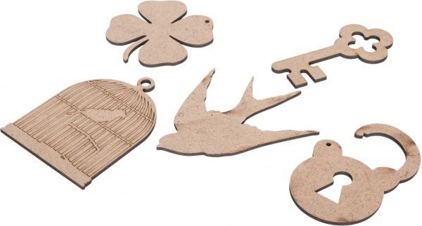 Набор основ для росписи и декорирования Винтаж 5 шт. Albero  