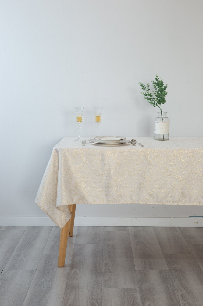 Скатерть Sotto 140x220 см кремовый Sensio