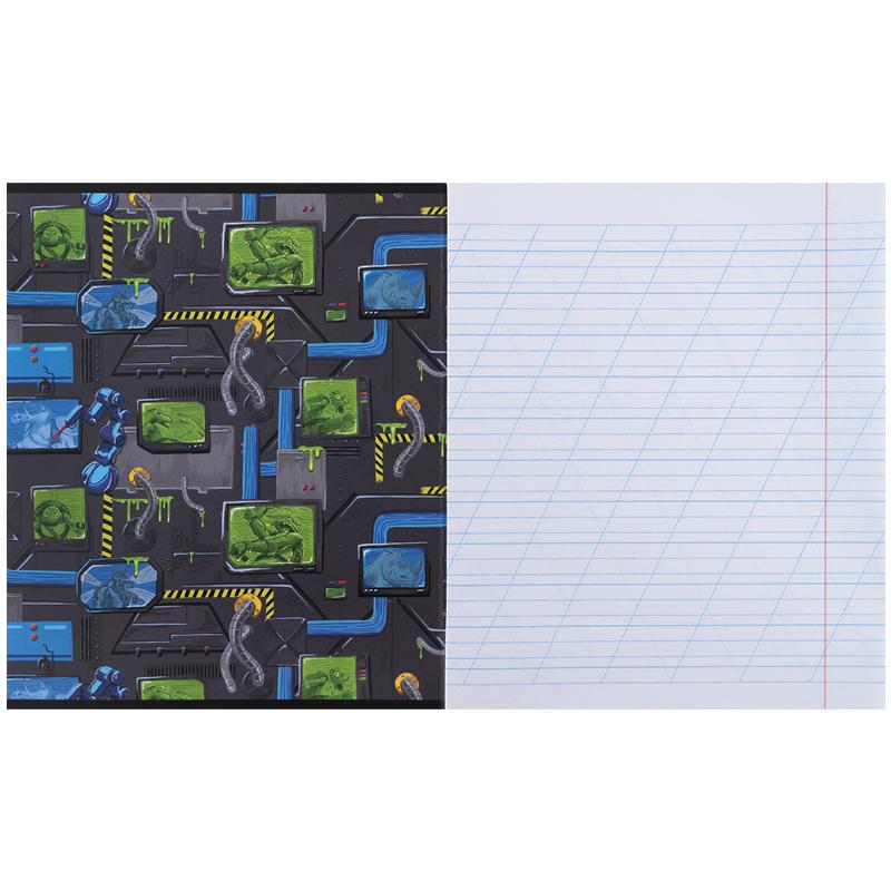 Тетрадь школьная 12 лист. коса линия Ninja Turtles KITE