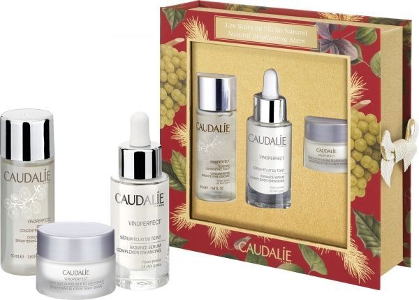 Подарунковий набір для жінок Caudalie Vinoperfect 3 етапи