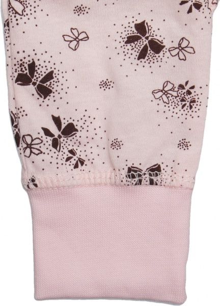 Повзунки дитячі Фламінго бантики р.68 рожевийкоричневий 682-108-5 