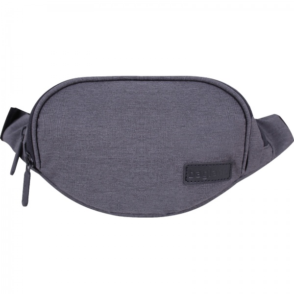 Сумка поясна Bagland Bella темно-сiрий (20269)