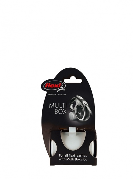 Повідець-рулетка Flexi Контейнер Multi Box FLEXI світло-сірий