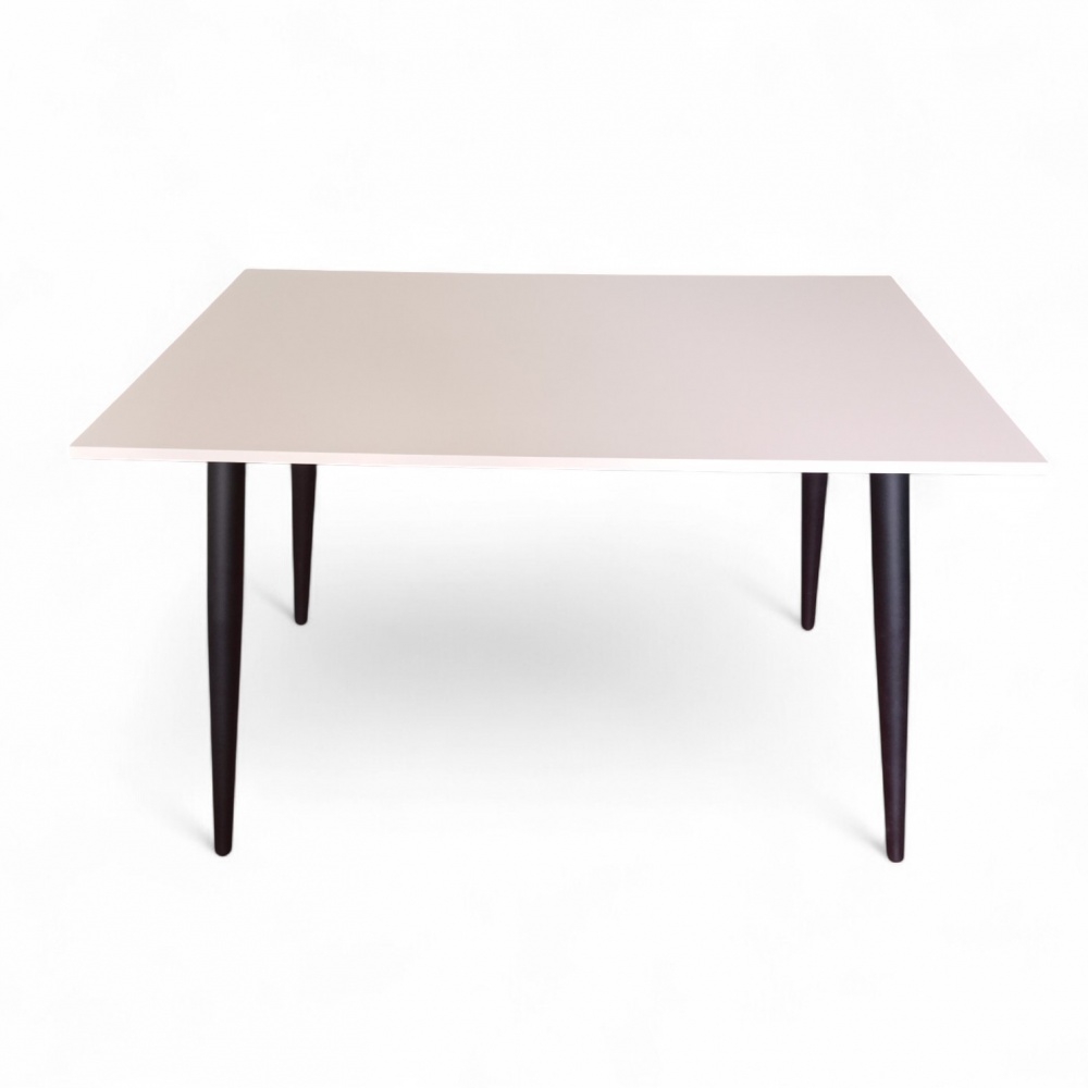 Стол обеденный Normal-В 1200x800x750мм кашемир/черный