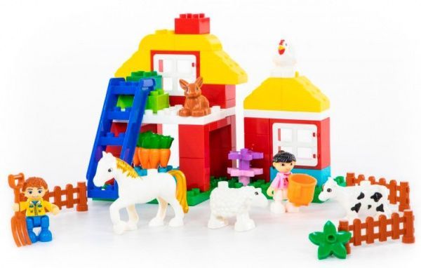 Конструктор Полесье Веселая ферма 77592
