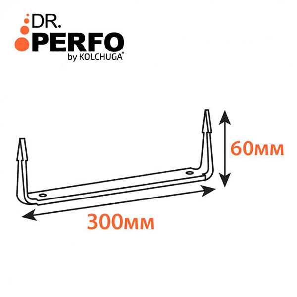 Скоба кровельная 300 мм
