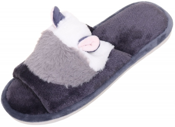 Обувь домашняя La Nuit Зайчики р. 40-41 серый 