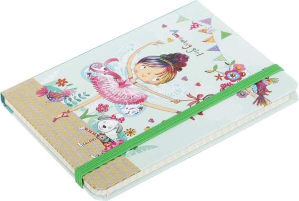 Блокнот 80 аркушів 105x145 мм Balerina