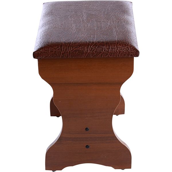 Табурет кухонний Компаніт Т-2 горіх/бронза 420х360х290 мм