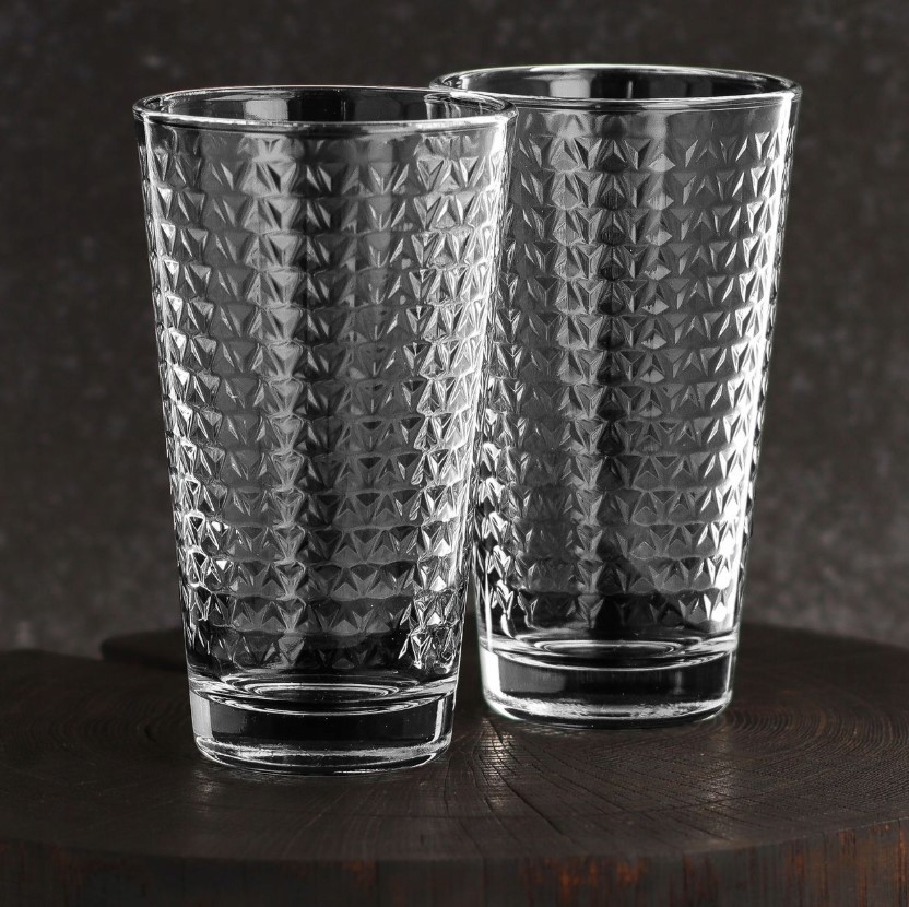 Стакан высокий Trend Glass Tick 400 мл 1 шт.