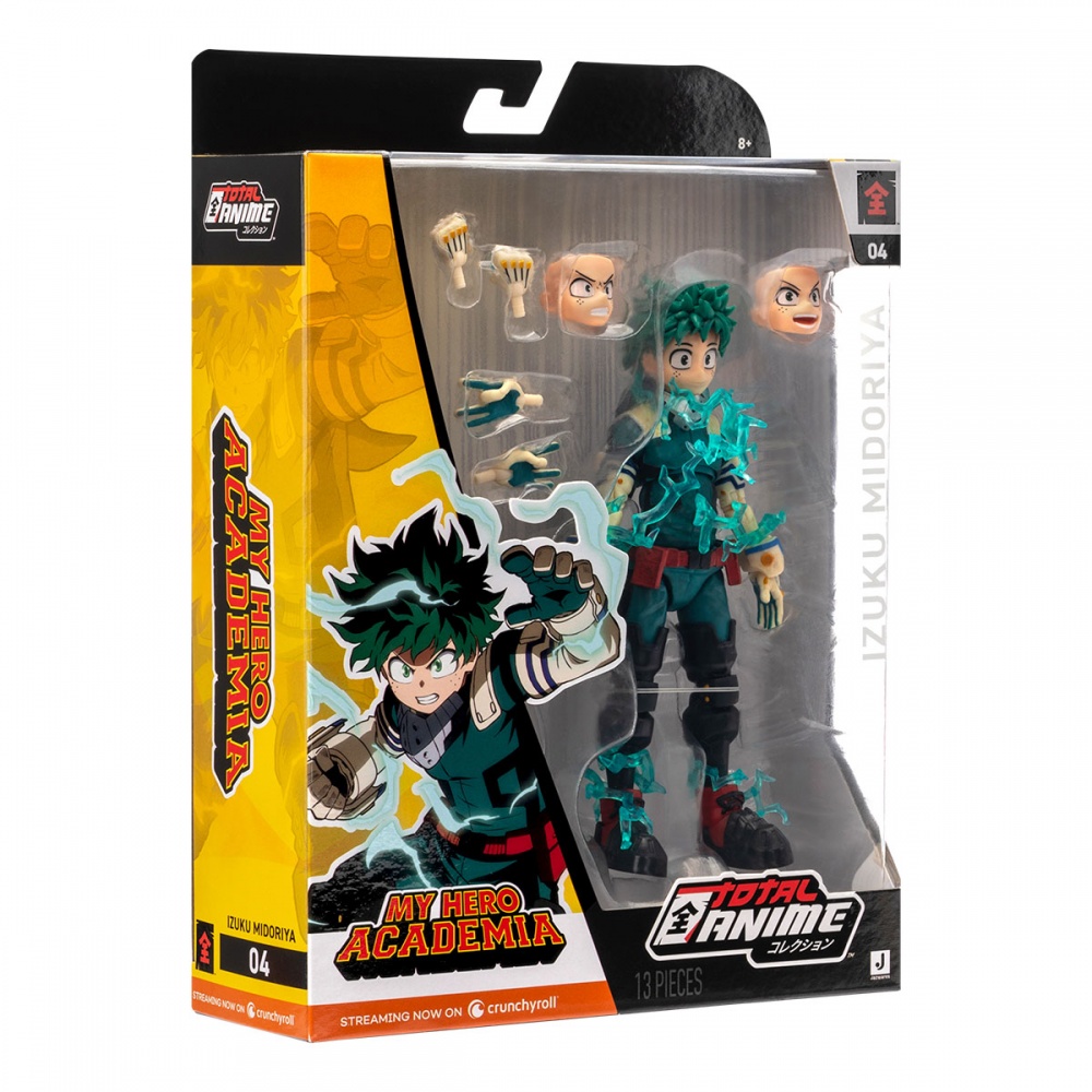 Игровая фигурка Total Anime W1 - Изуку (с аксессуарами) KAZ0002-W1