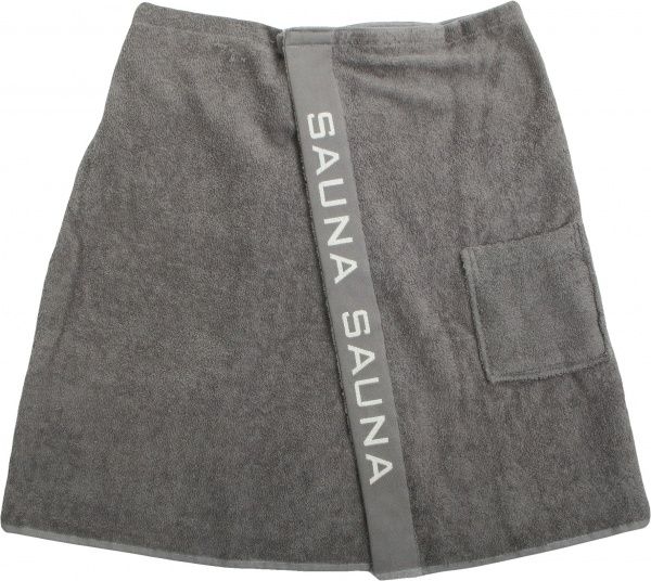 Спідниця для сауни ABC 60х150 см р. сірий Sauna 