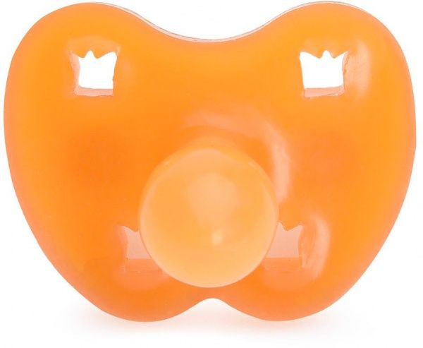 Соска-пустышка Hevea круглая CROWN 0-3