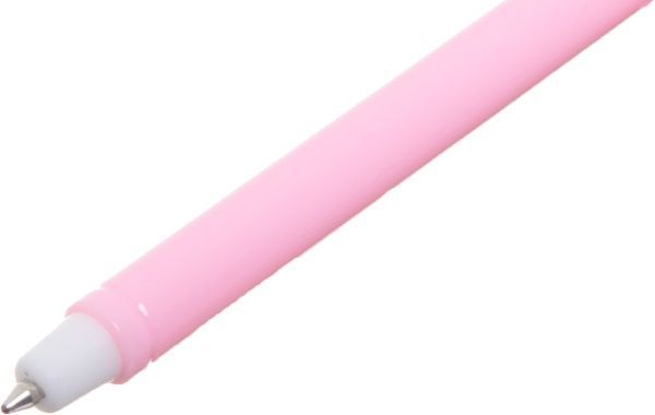 Ручка шариковая Глазки розовые 