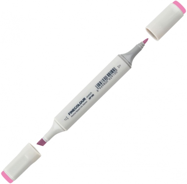 Маркер спиртовий FINECOLOUR Sketch EF100-212 прозорий рожевий 