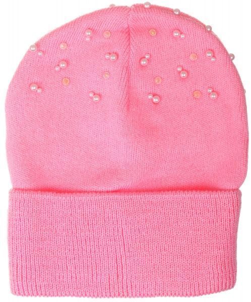 Шапочка дитяча для дівчинки Kraft+ RU078 р.50-52 рожевий 